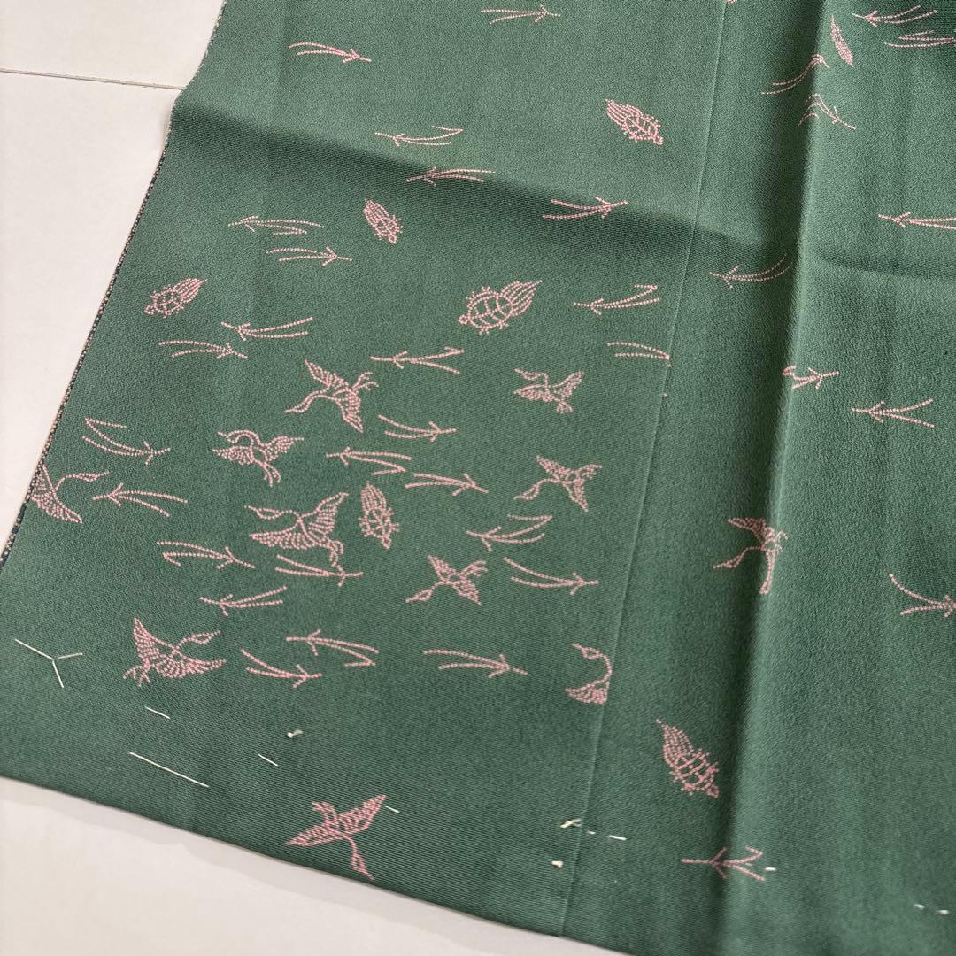 作家物 江戸小紋 鮫小紋 紋無し 船 唐草 付下げ 正絹 AK-4959 - メルカリ