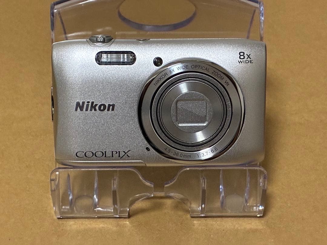 Nikon COOLPIX S3600 シルバー コンデジ 81XpzO0z0WL.jpg_BO30,255,255,