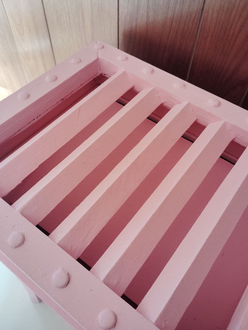 お賽銭箱 ピンク 47x38x40cm - メルカリ