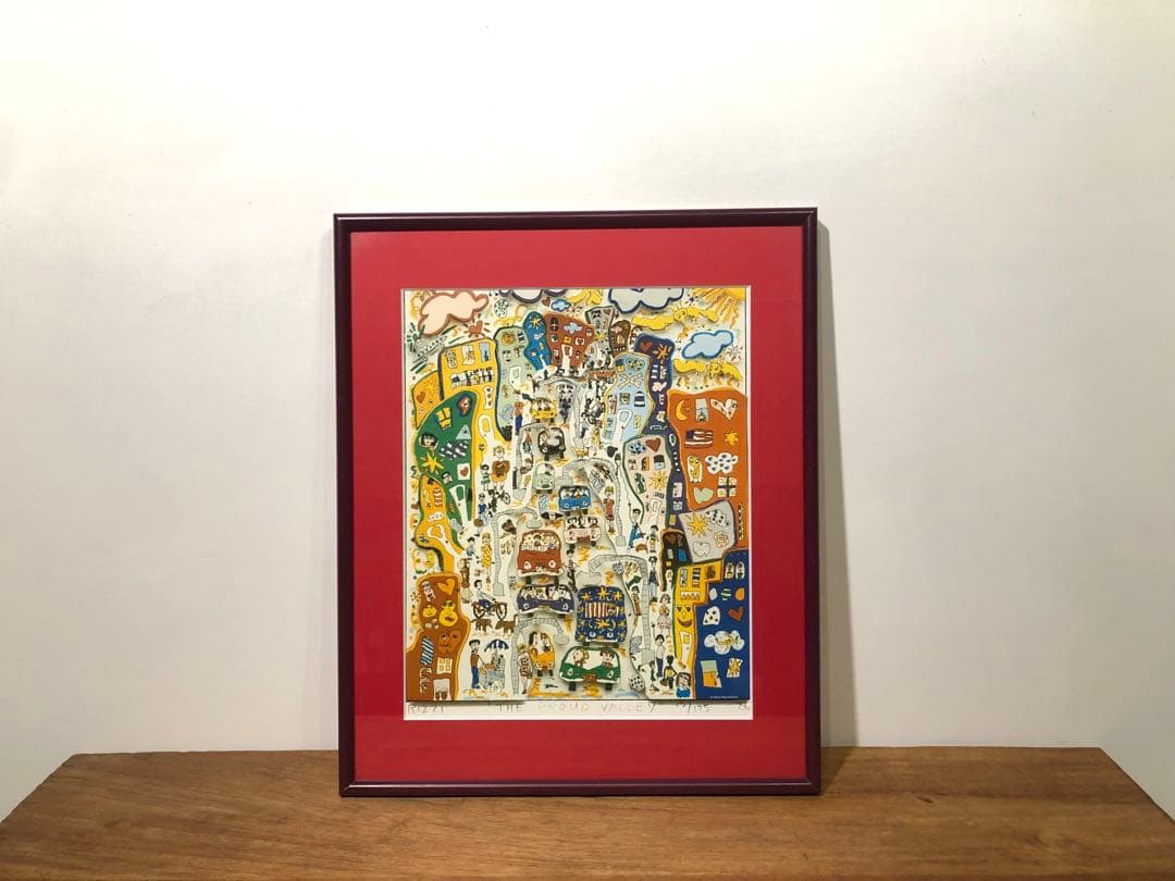 james rizzi ジェームス リジィ 額装ポスター ④ - メルカリ