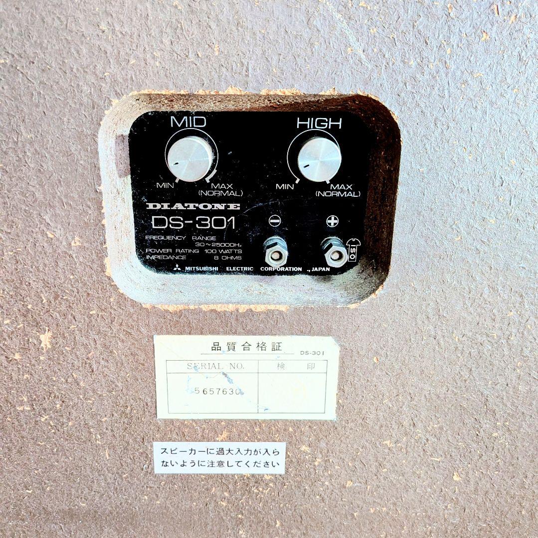ヴィンテージDIATONE DS-301 ツインスピーカー - メルカリ