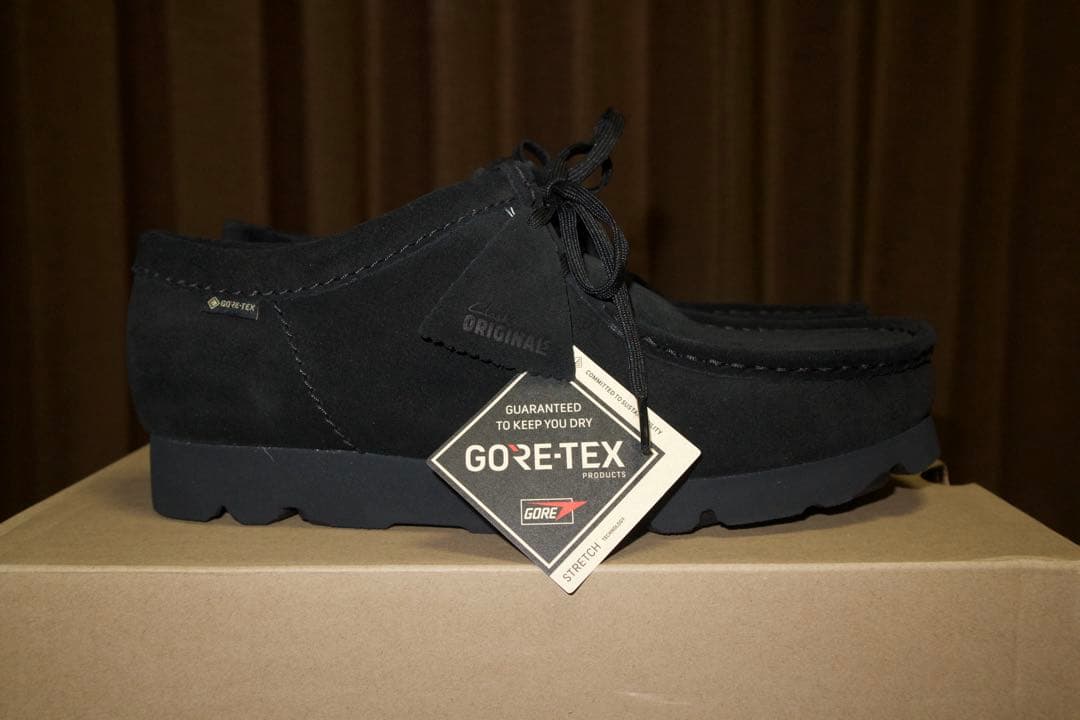 新品未使用 CLARKS ワラビー GORE-TEX Clarks（クラークス） ショートブーツ WALLABEE Boot GTX ワラビー