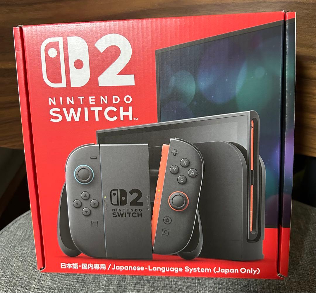 Nintendo Switch 2 本体 日本語対応　新品未使用　保証書付 Nintendo Switch 【訳あり：箱つぶれ】Nintendo Switch2 本体 日本語