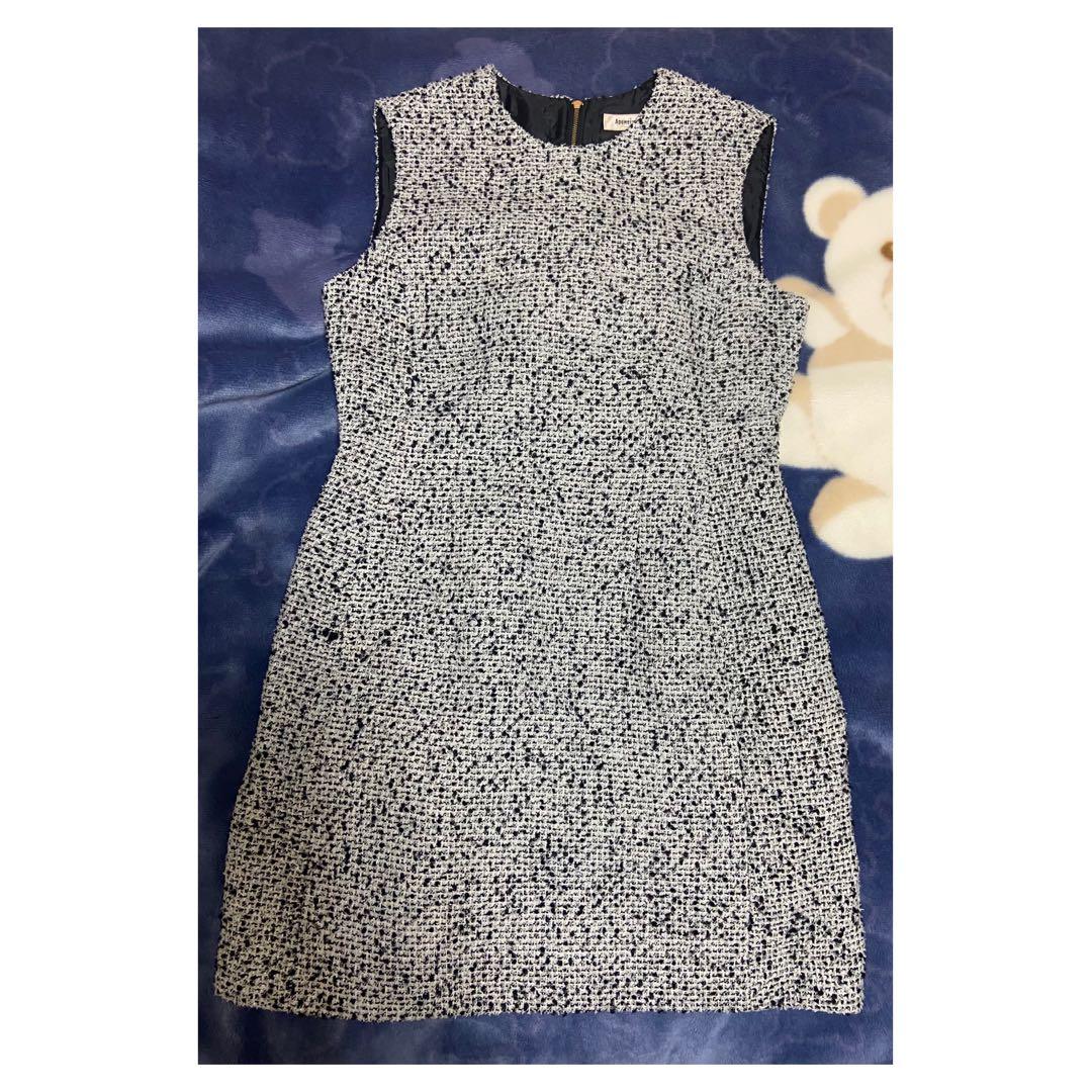 今期◇Apuweiser-riche◇ツイードコクーンミニワンピ - メルカリ