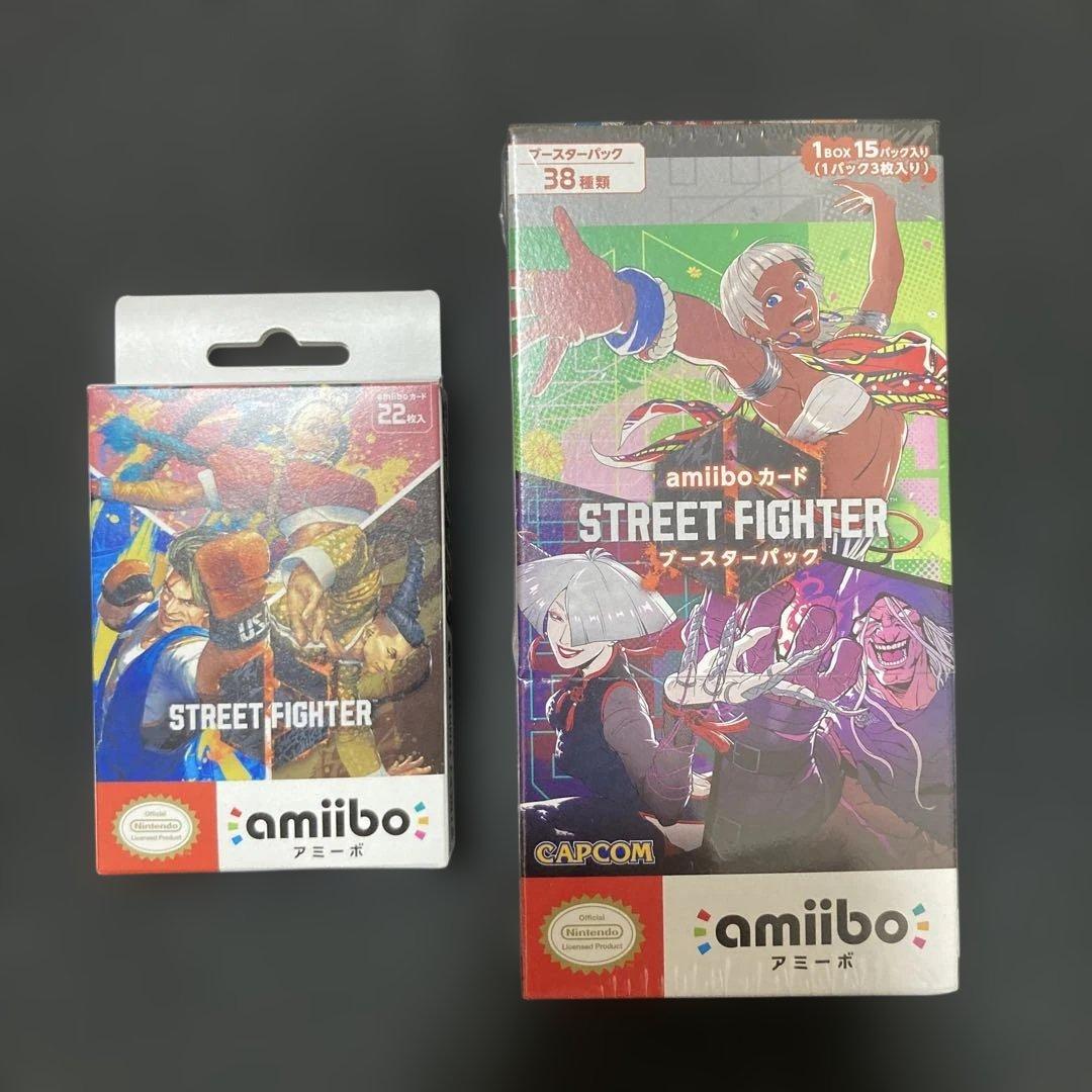 ストリートファイター6 amiiboカード 1〜22まで ブースターパック未