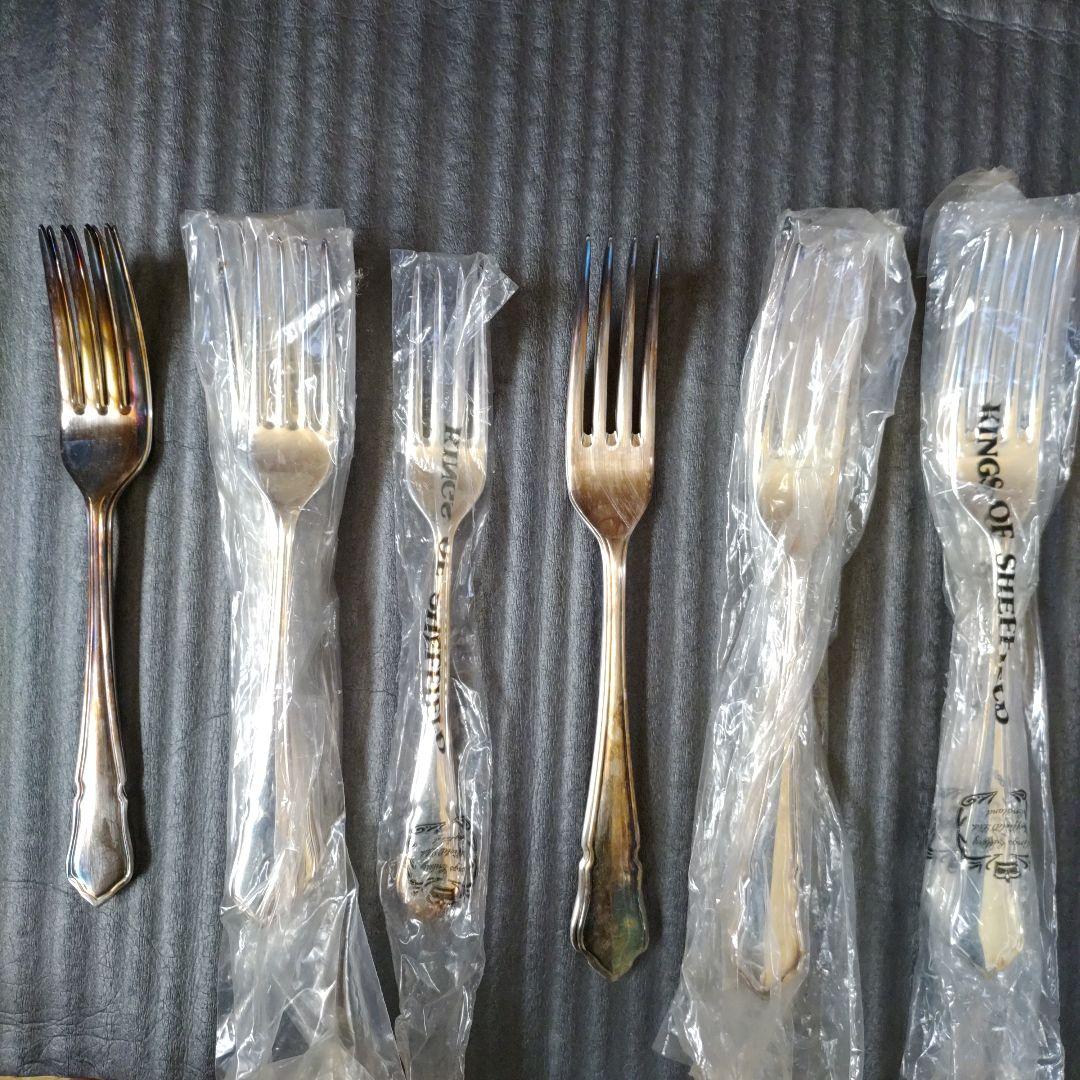 みかん：シェフィールド・カトラリー （SHEFFIELD）（中古品） シェフィールドShefield シルバープレート カトラリーセット