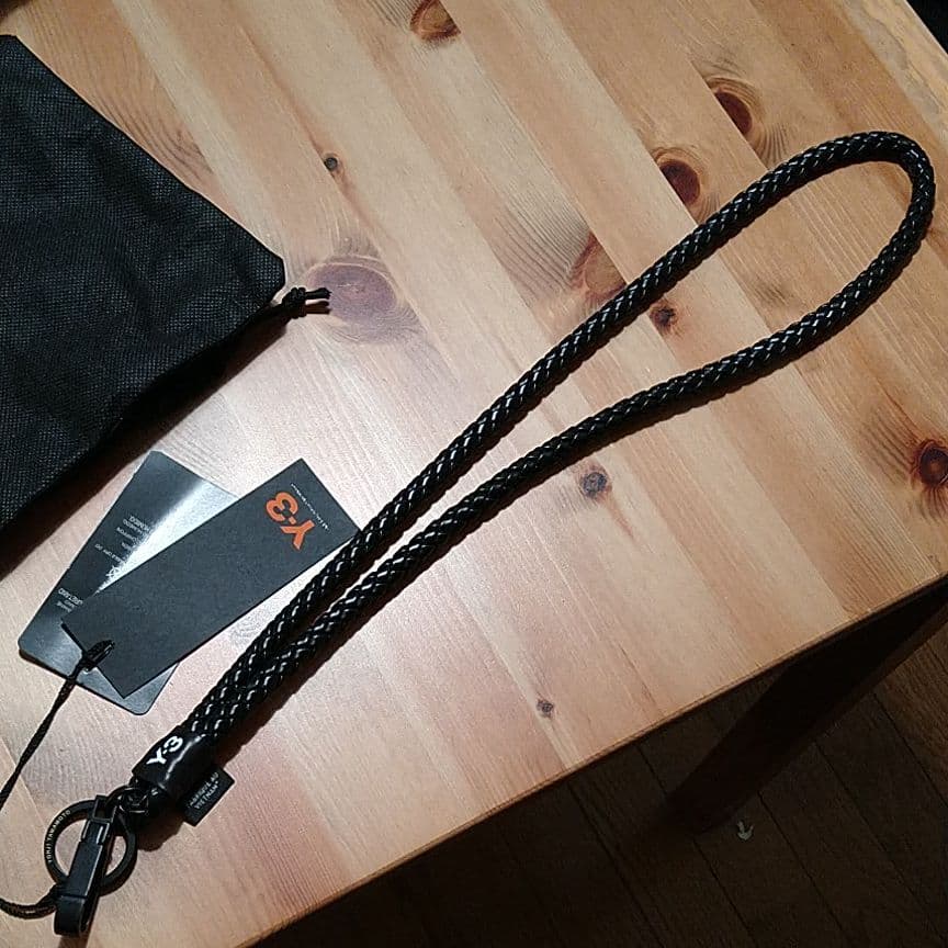 Y-3 ネックストラップ（Yohji Yamamoto ヨウジヤマモト） - メルカリ