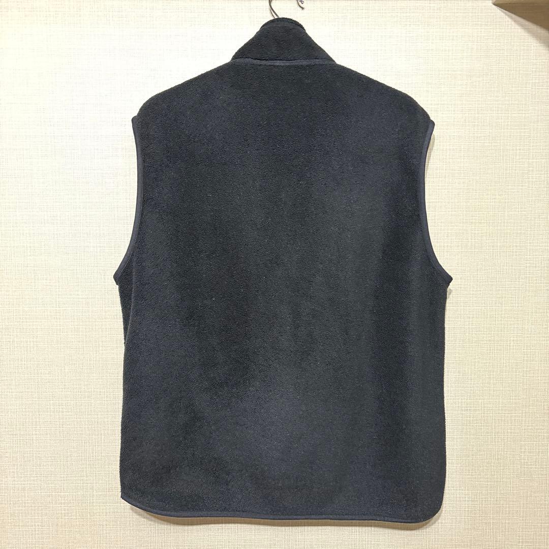 patagonia シンチラ フリース ベスト 黒 L 90s USA製 - メルカリ