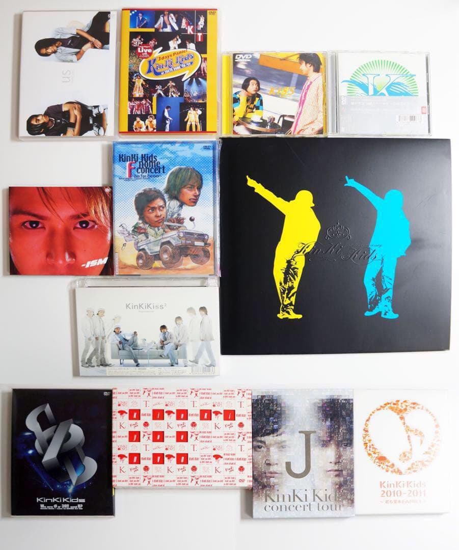 KinKi Kids 初期DVD 12枚セット　まとめ売り　バラ売り不可 Amazon.co.jp: King・KinKi Kids 2011-2012 【DVD初回仕様】 : KinKi