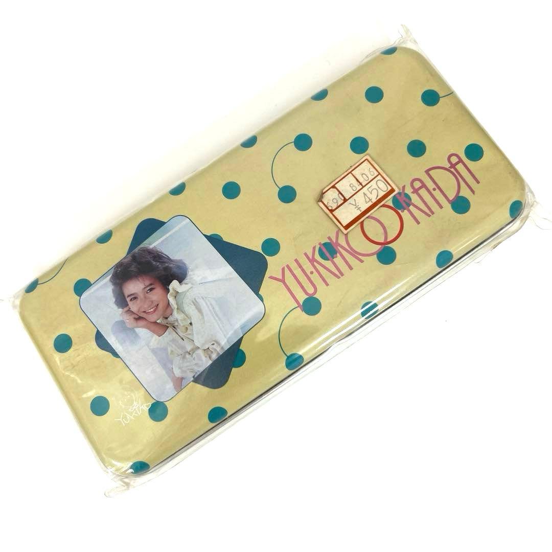 レア　希少　未開封　岡田有希子　ペンケース　缶ペン レア 希少 未開封 岡田有希子 ペンケース 缶ペン - メルカリ