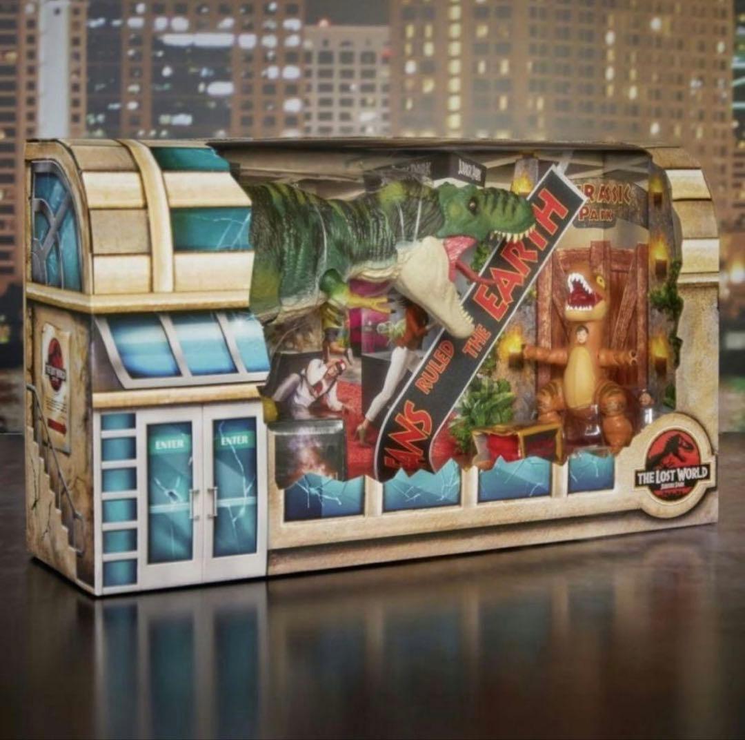 ハモンドコレクション　ジュラシック・パーク　ティラノサウルス Hammond Collection】ultimate T-REX Mattel Jurassic Park - YouTube