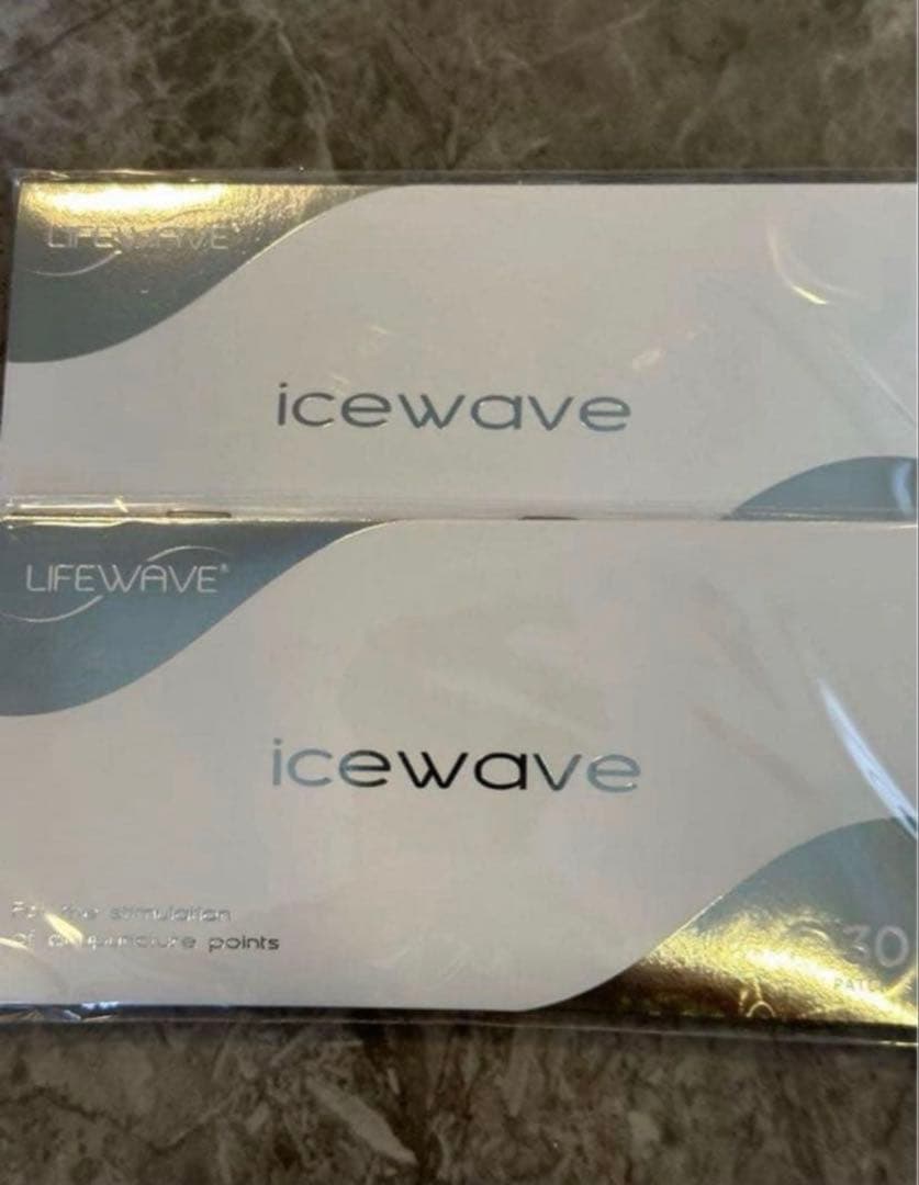 ☆LIFEWAVE icewave 2セット未使用 ライフウェーブ アイスウェーブ 2つセット ライフウェーブ2個セット