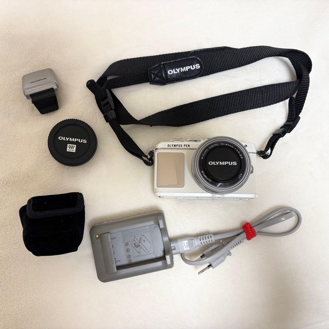 OLYMPUS PEN E-PL7 ホワイト Amazon.com : Olympus Pen Lite E-PL7 (White) with 14-42mm EZ and 40