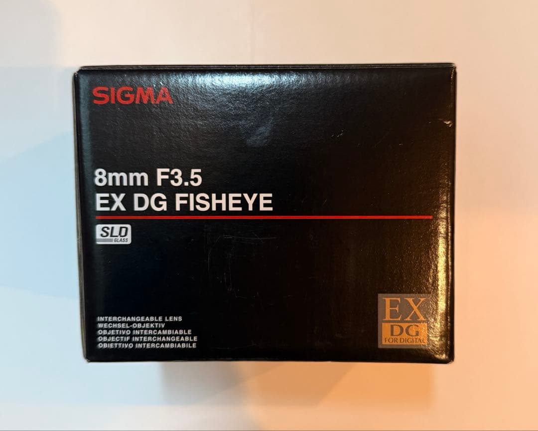 レンズ(単焦点) SIGMA 8mm F3.5 EX DG FISHEYE Amazon.com : Sigma 8mm f/3.5 EX DG Circular Fisheye Fixed Lens for