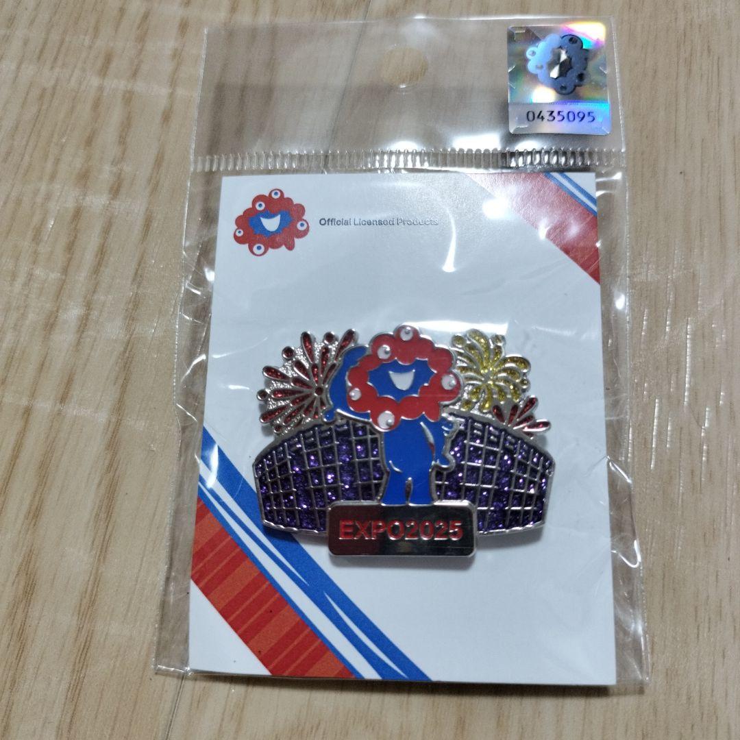 ミャクミャク 大屋根リング ピンバッジ 万博 EXPO - メルカリ