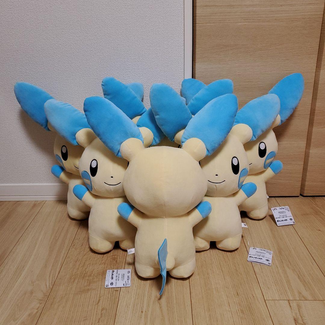 大人気破格！6体大きい！ポケモン めちゃもふぐっとぬいぐるみマイナン
