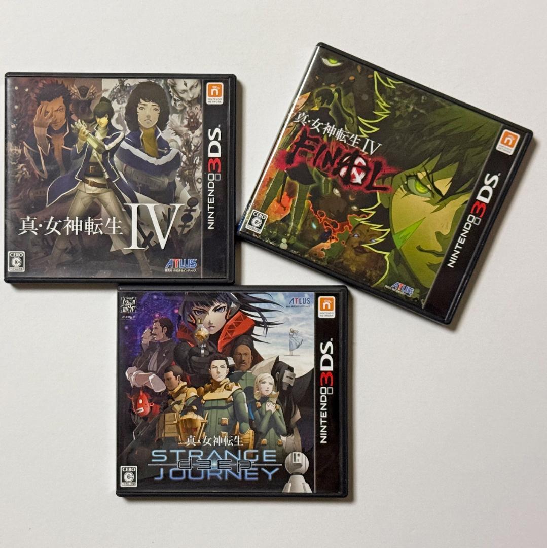 NIntendo 3DS 真・女神転生 3本セット　ニンテンドー3DS Amazon | 真・女神転生 DEEP STRANGE JOURNEY | ゲームソフト