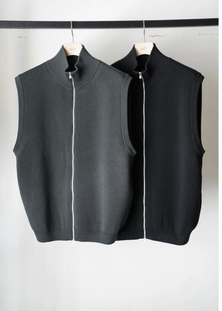 最終値下げ】BATONER DRIVERS VEST ドライバーズニットベスト - メルカリ