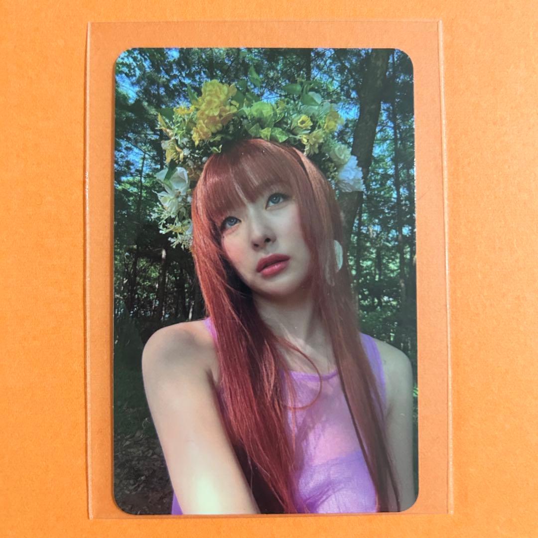 redvelvet cosmic スルギ seulgi unboxing トレカ-ベルベットドレス