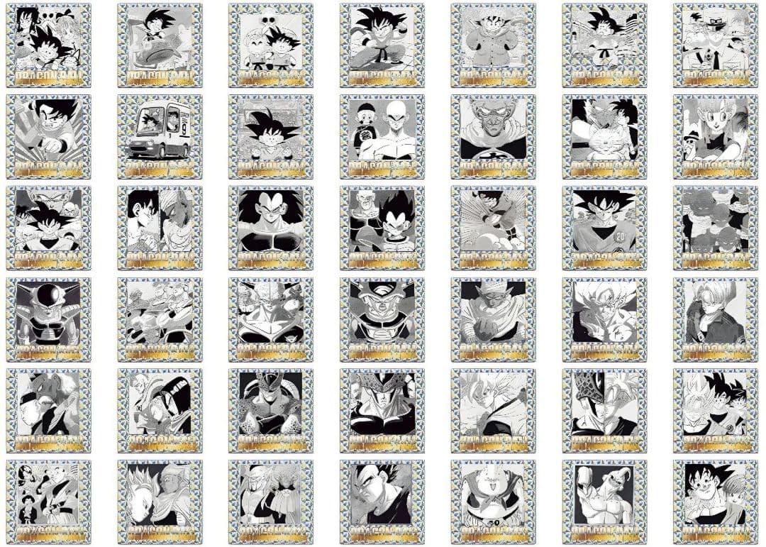 ドラゴンボール 40周年記念 ウエハースシール 全42種 コンプセット 第1