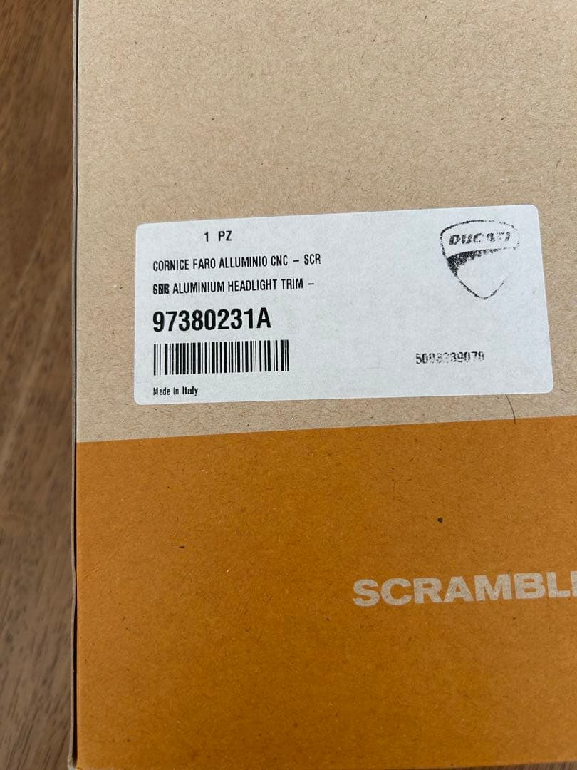 ドゥカティ ビレットアルミヘッドライトトリム 97380231A - メルカリ