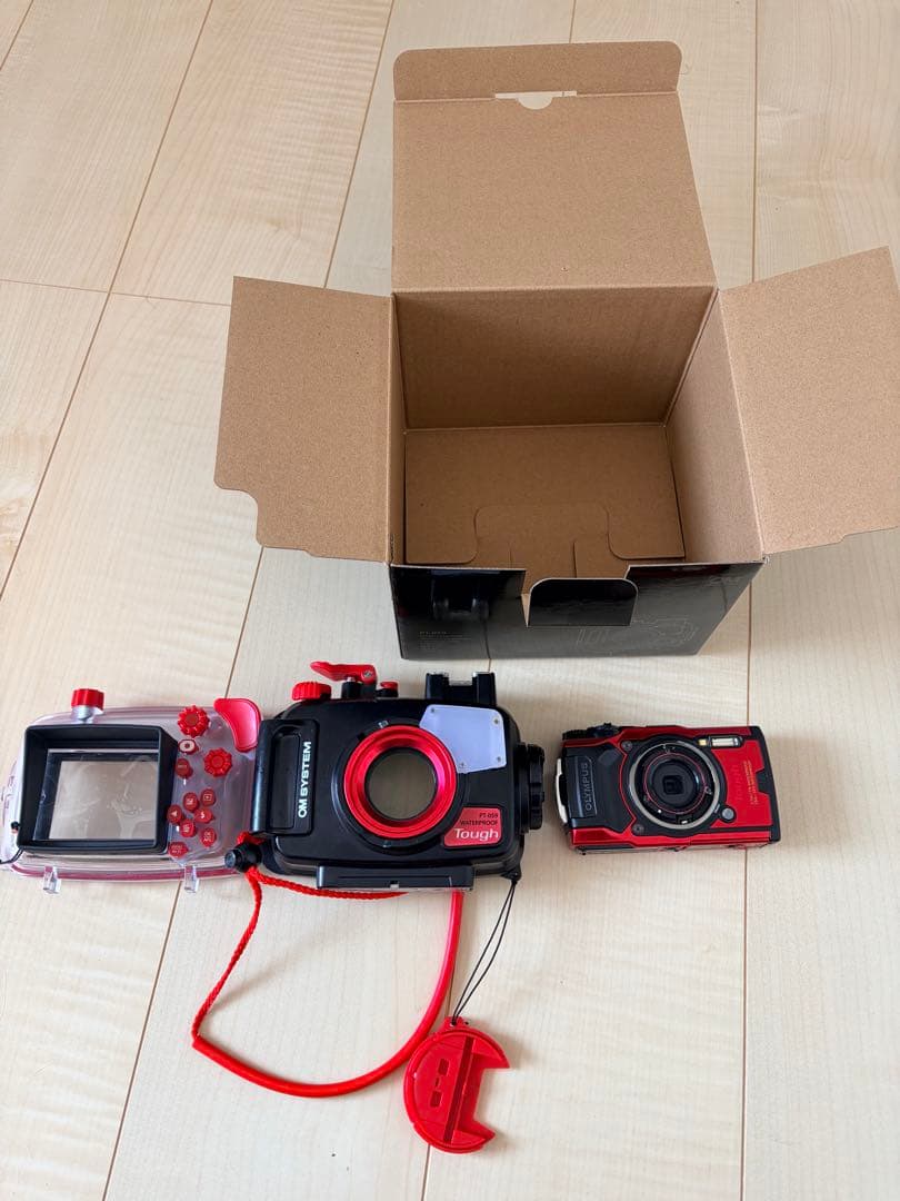 OLYMPUS TG6、PT-059、SDカードセット Amazon.com : OM SYSTEM Olympus PT-059 Underwater Housing for TG