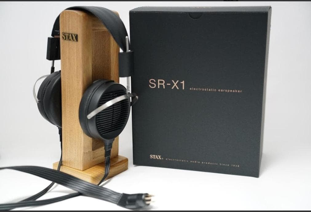 ヘッドホン STAX SR-X1 Stax SR-X1: Impressive and affordable electrostatic headphones