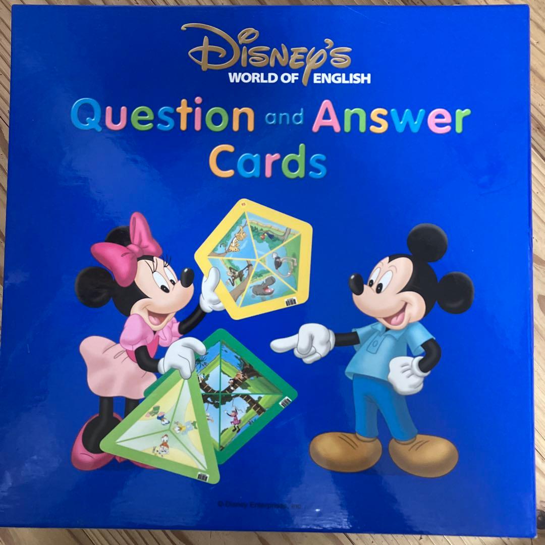 絵本・児童書 DWE Question and Answer Cards DWEディズニー Question andAnswer Cards 1-100 - メルカリ