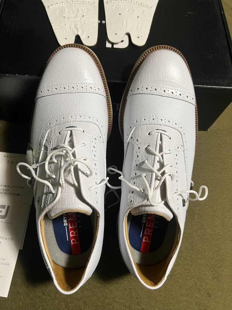 シューズ(男性用) FOOTJOY DRYJOYS PREMIERE TARLOW 26.5cm