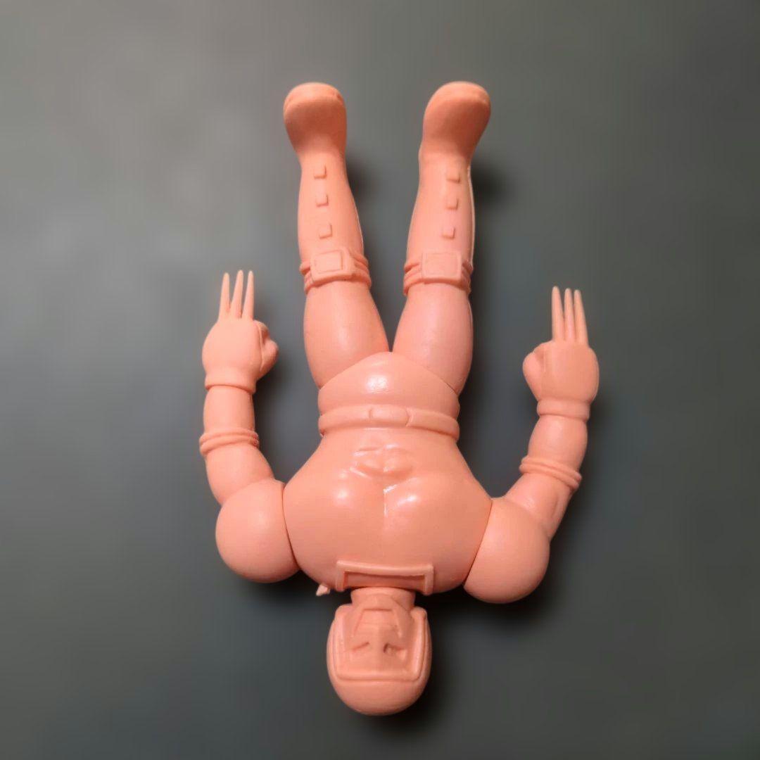 キン肉マン キン消し キンケシ プラ ストロングファイター 肌色