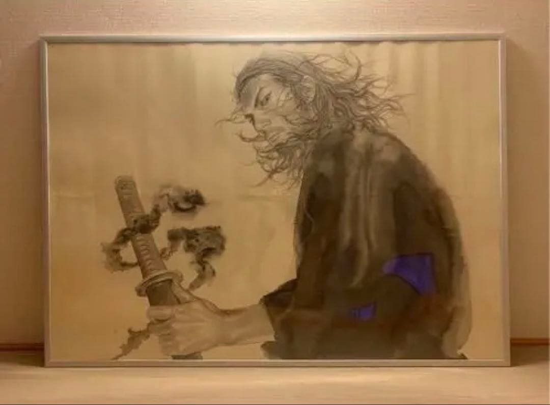 井上雄彦　最後のマンガ展　バガボンド　額入りポスター 0704164450_686786723d9f4.jpg