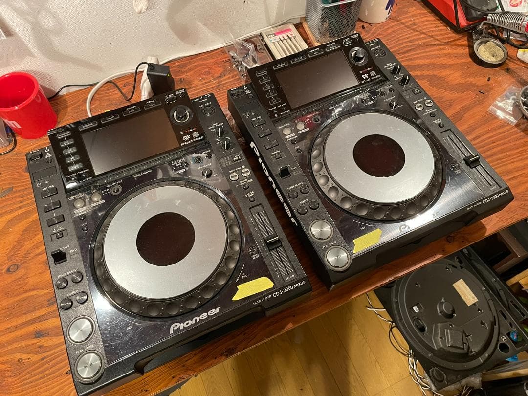 Pioneer CDJ-2000 nexus 2台セット Pair 2x Pioneer DJ CDJ-2000NXS2 110-240V CDJ2000NXS2 2000 NXS