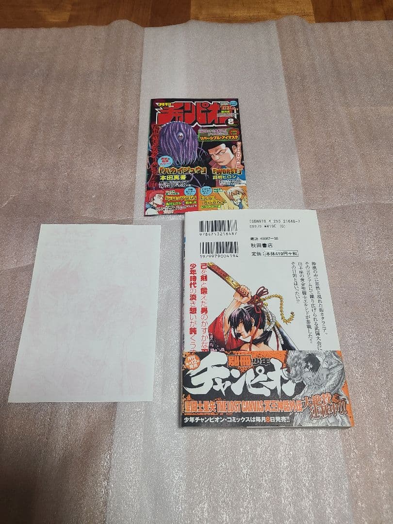 聖闘士星矢ロストキャンバス カプリコーン アニメイト 特典 ペーパー