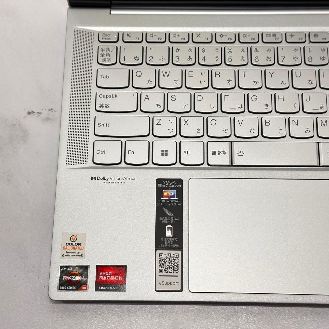 Windowsノート本体 LENOVO YOGA Slim 7 Carbon Ryzen5/8/512