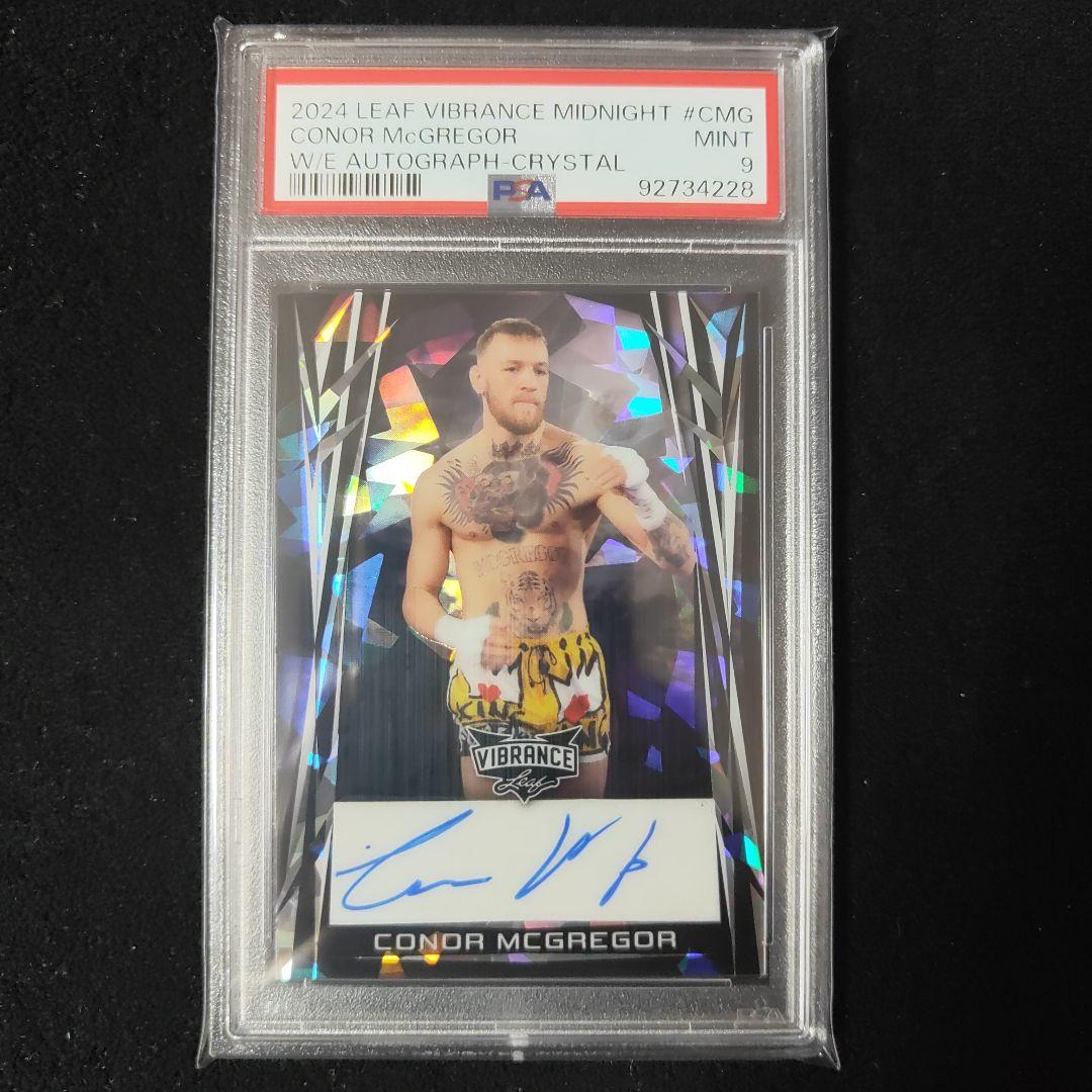 leaf 2024 コナー・マクレガー サインカード 2シリ psa9 | Shop at