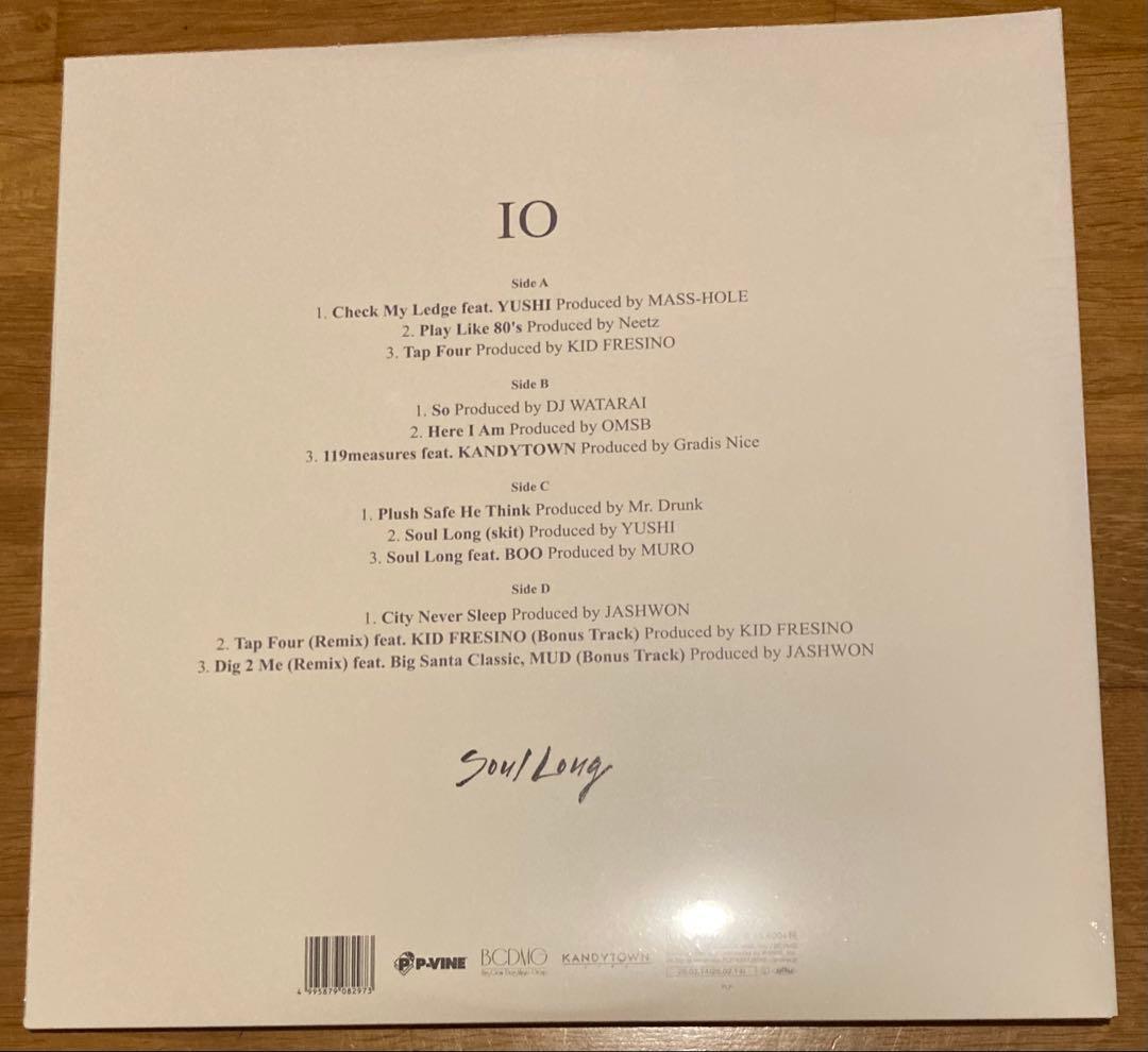 IO Soul Long 10th アナログ レコード 2枚組 180g重量盤 - メルカリ