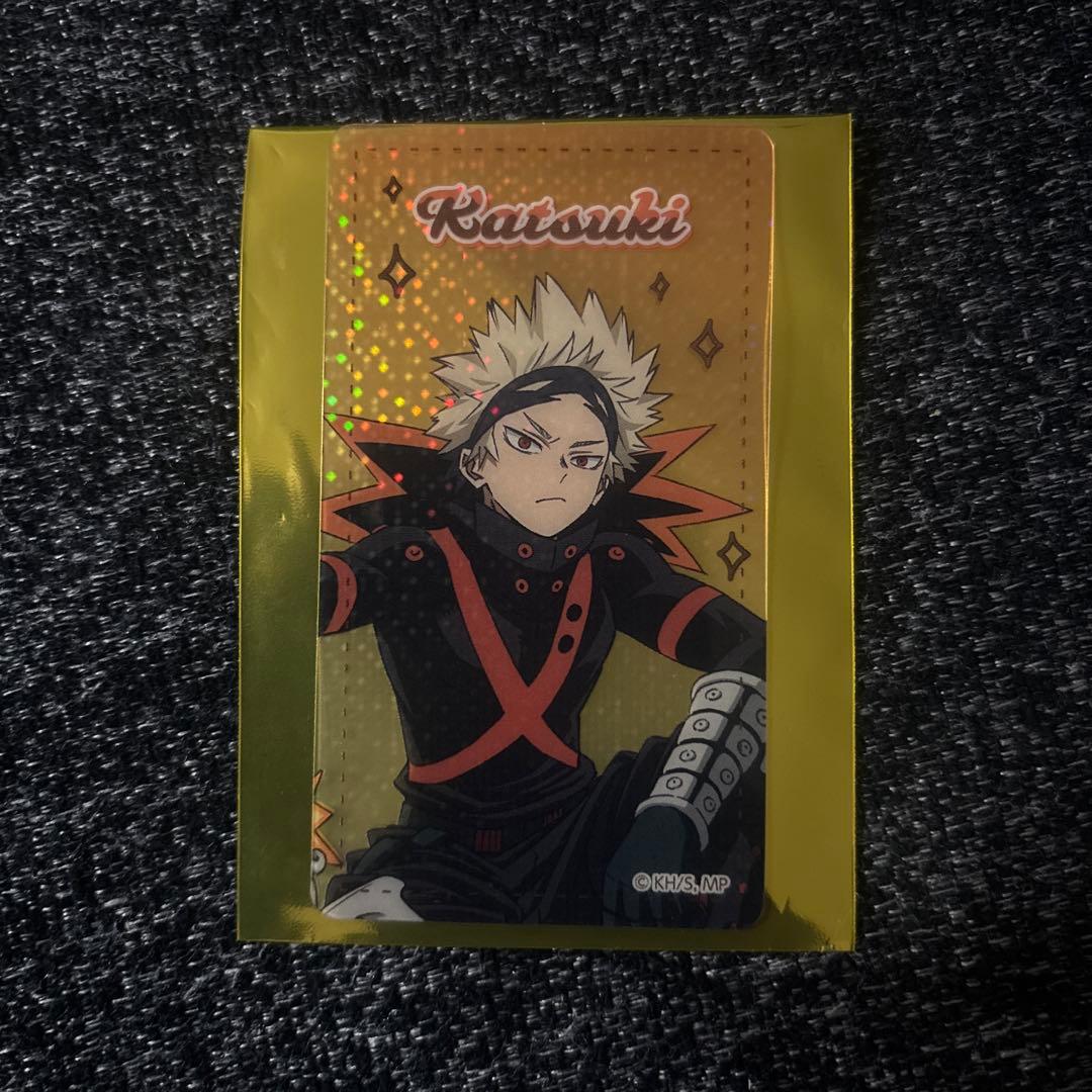 ヒロアカ オープンスクール クリアカード カップケーキ爆豪勝己 レア