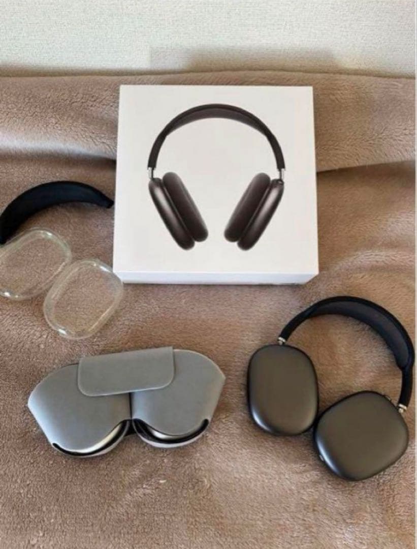 おまけ付 Apple AirPods Max スペースグレイ 正規品 AirPods Max - スペースグレイ（MGYH3J）| au Online Shop（エーユー
