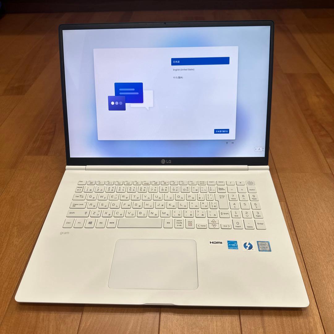 LG gram 17Z990-VA55J 17インチ 24GB化 ケース付き 17.0インチAmazon限定モデル Windows 10 Home 64bit/インテルCore™ i5