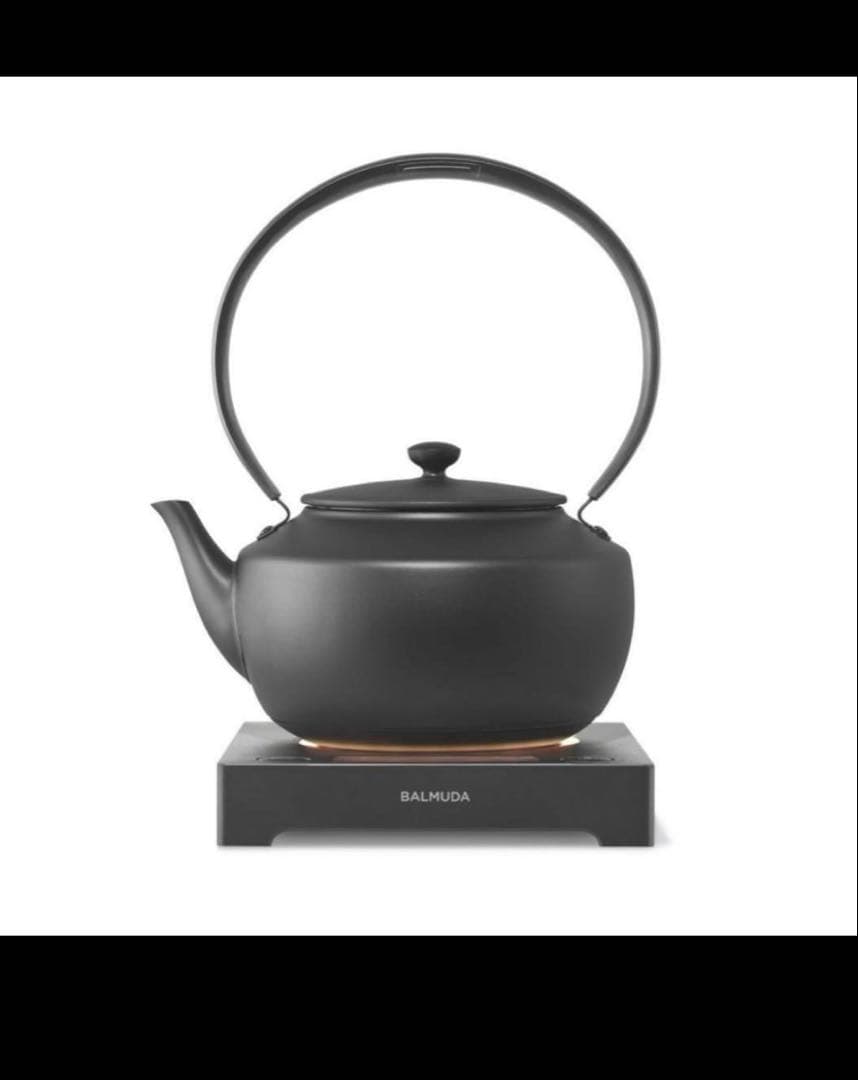 新品未開封】BALMUDA ムーンケトル ※保証書あり ブラック 電気ケトル Moon Kettle （ムーンケトル） ブラック KPT02JP-BK [0.9L