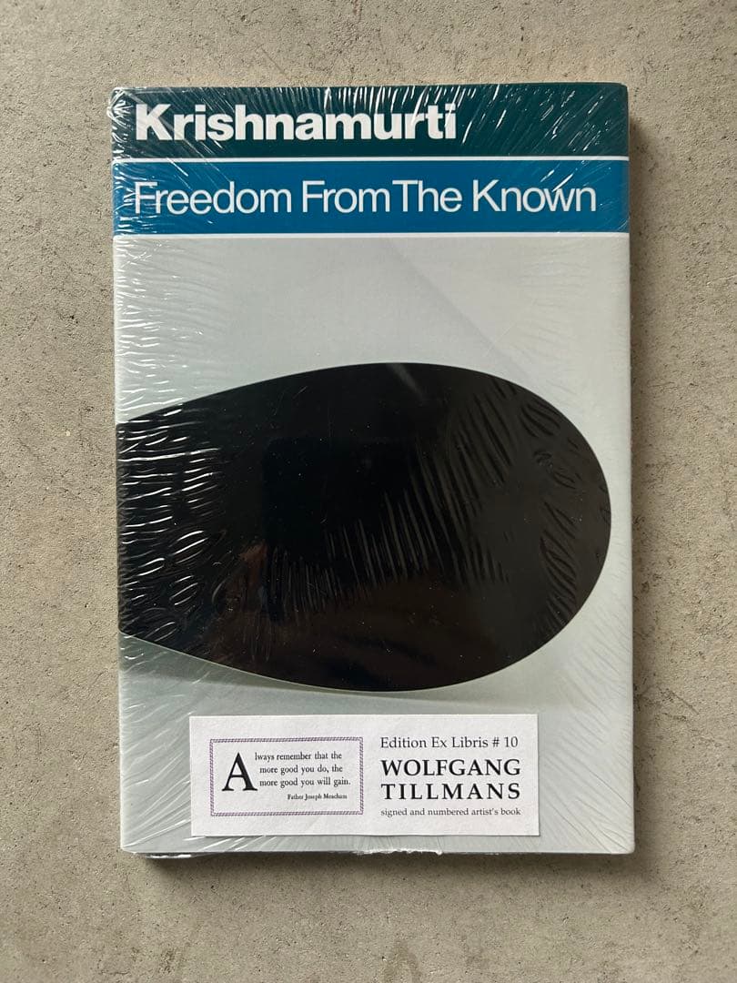 新品未開封 サイン入り Wolfgang Tillmans Ex Libris 2016 / 1986 EP Signed | Wolfgang Tillmans