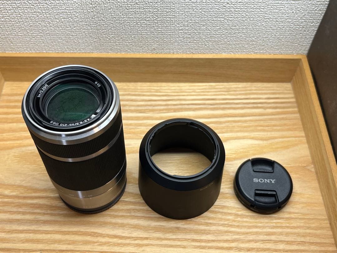 SONY】SEL55210 Eマウント55-210mm 4.5-6.3シルバー - メルカリ