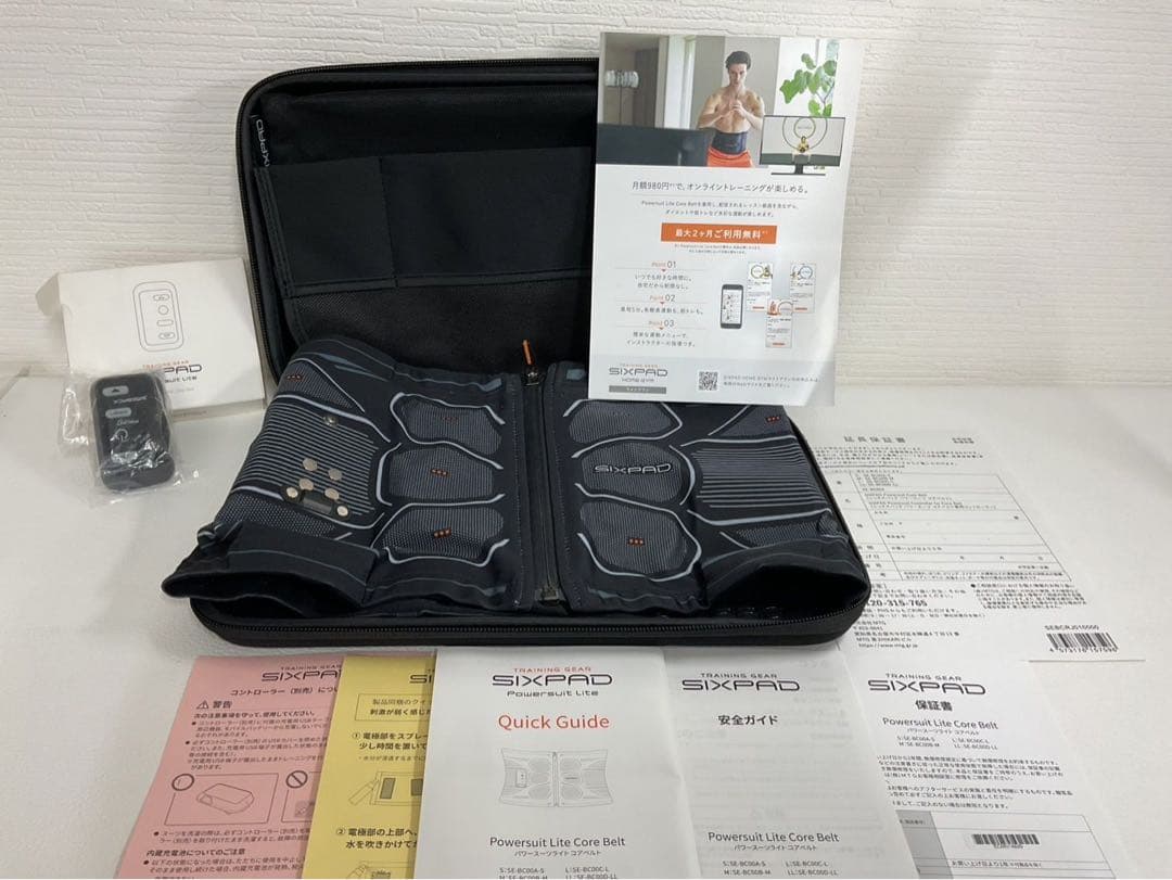 SIXPAD エクササイズ用ベルト EMS機能付き SIXPAD（シックスパッド） ○SIXPAD 公式ストア○ レッグベルト2 巻い