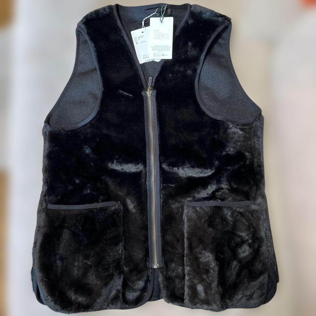 新品 Barbour 黒 ファーライナー インナーベスト サイズ40 Barbour（バブアー） ファーライナー スリムフィット ブラック SL Fur