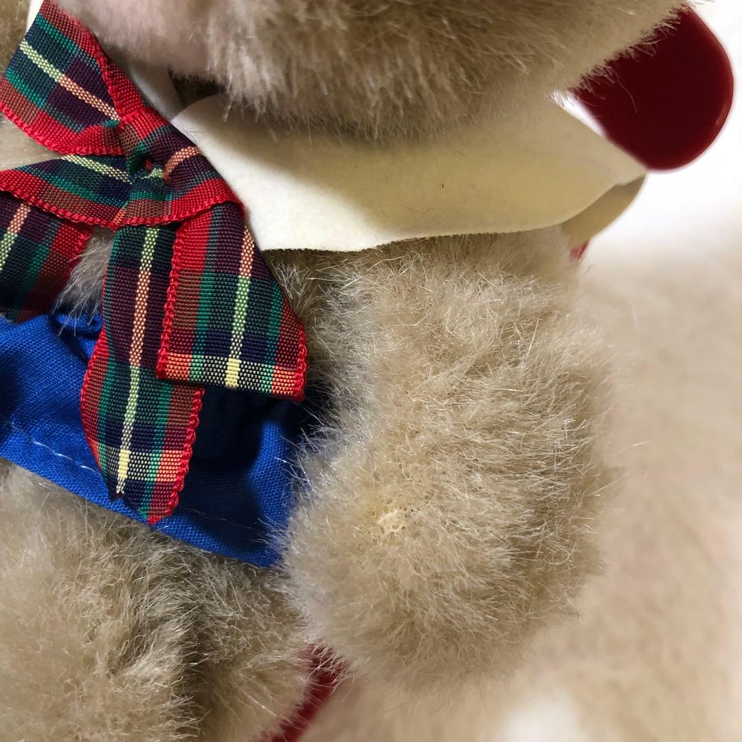 昭和レトロ【セキグチ】オルゴール 首振り うさぎ ぬいぐるみ ロッキン