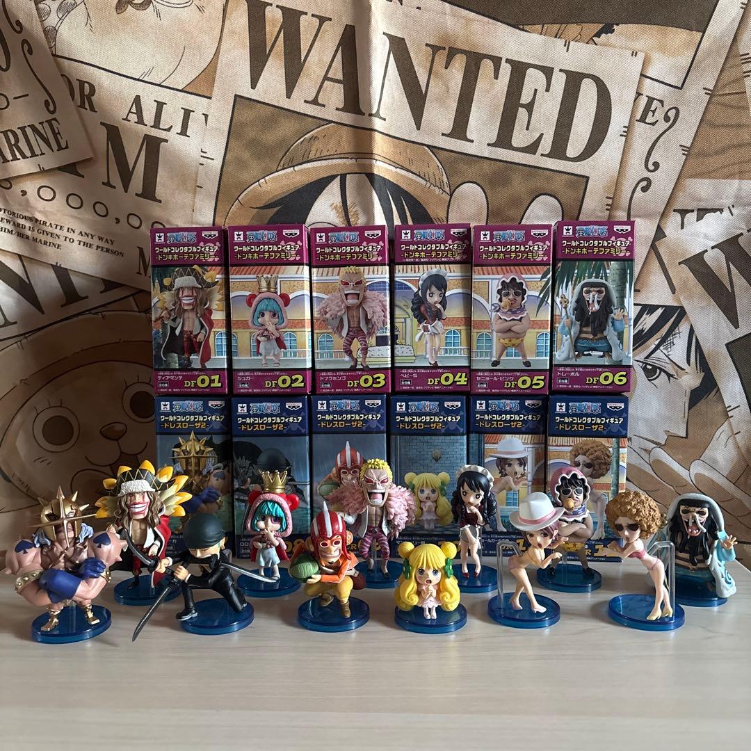 ワンピース ワーコレドレスローザ2 ドンキホーテファミリー12体セット