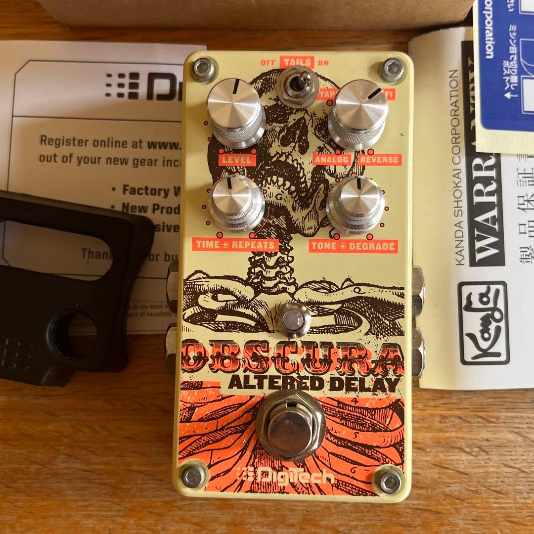 DigiTech Obscura Altered Delay ディレイ Amazon | Digitech OBSCURA Altered Delay Pedal by DigiTech [並行