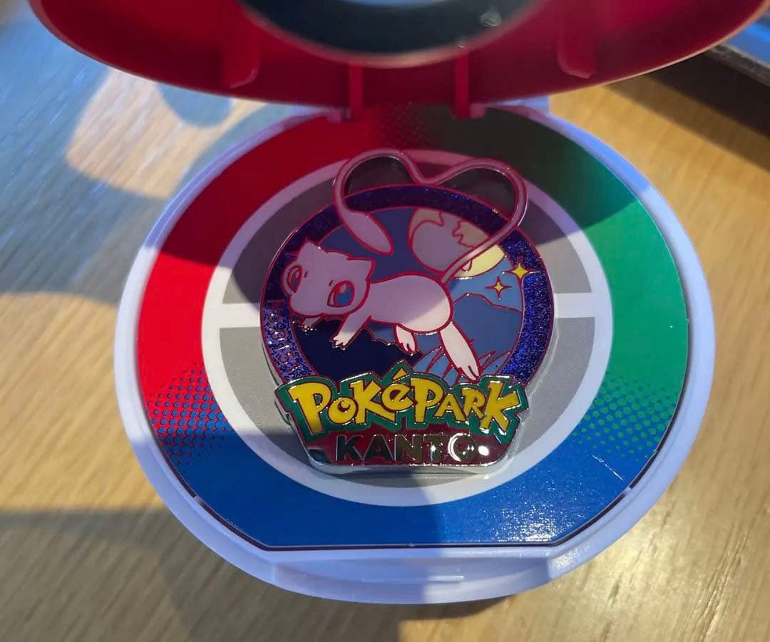未使用_ポケパーク カントー ピンバッジ　ミュウ ミュウ ピンバッジ ポケパーク カントー 限定 ポケモン - メルカリ
