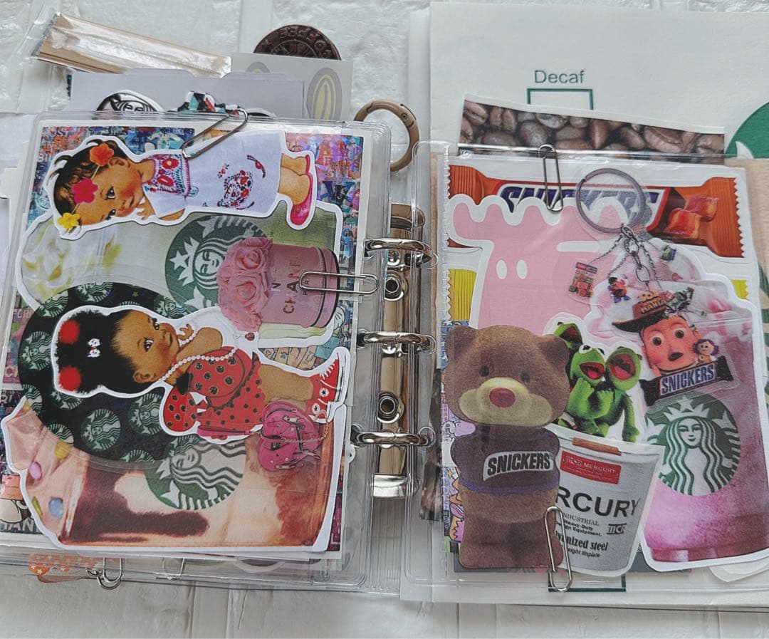 アメキャラおすそ分けファイル&スタバコーヒー系気まぐれ限定1セット