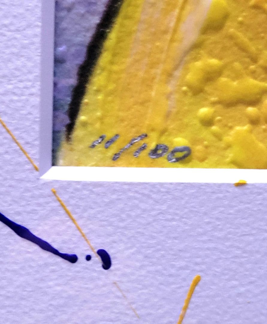 ウィラードソン マウスビーハビン 100枚限定 版画 アールビバン保証書